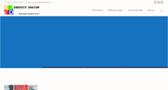 Desktop Screenshot of kreatitdesign.com